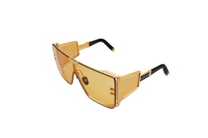 Balmain's new eyewear created with the startup Akoni.