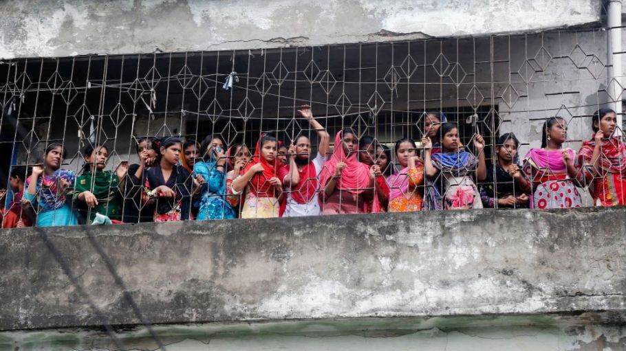 One year after 10,000 Bangladesh garment workers protested low wages, hundreds are still fighting “trumped-up and retaliatory charges.”
