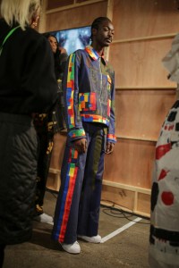 Backstage at Bethany Williams LFW Men's Fall 2020