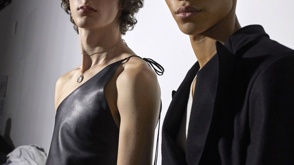 Backstage at Ludovic de Saint Sernin Men’s Fall 2020