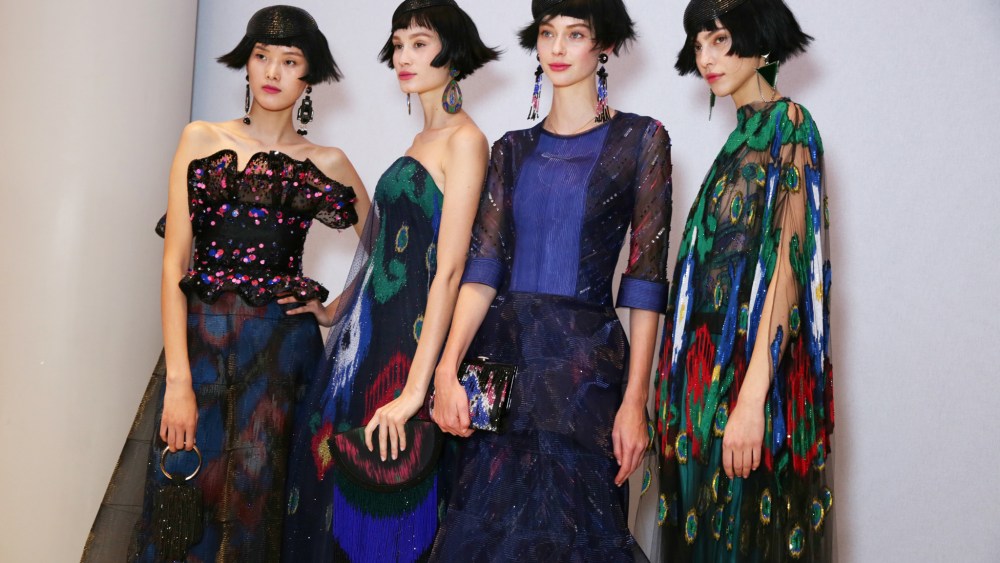 Backstage at Giorgio Armani Privé Haute Couture Spring Summer 2020