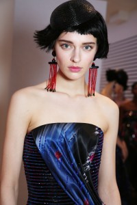 Backstage at Giorgio Armani Privé Haute Couture Spring Summer 2020