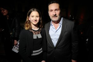 Lise Leplat Prudhomme and Gilles Lellouche
