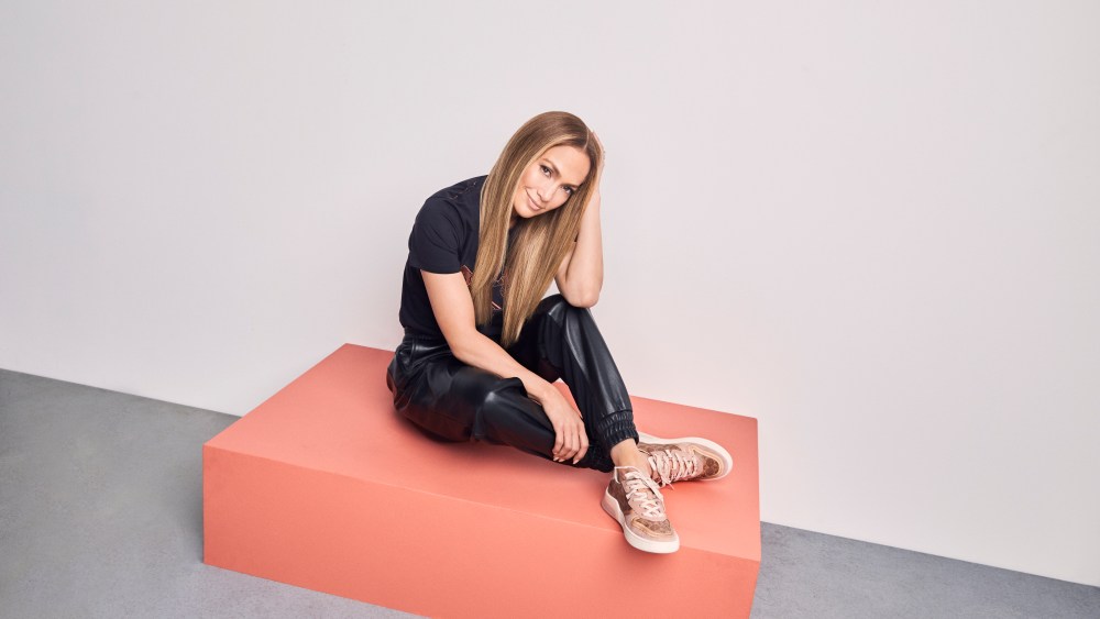 Jennifer Lopez in the new Coach CitySole sneaker collection.