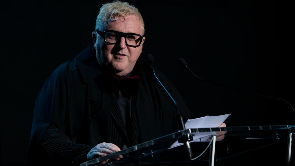 Alber Elbaz at the Parsons Paris gala