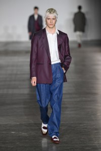 E. Tautz LFW Men's Fall 2020, photographed in London on 04 January 2020