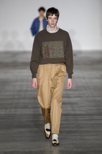 E. Tautz LFW Men's Fall 2020, photographed in London on 04 January 2020