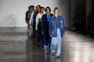 E. Tautz LFW Men's Fall 2020, photographed in London on 04 January 2020