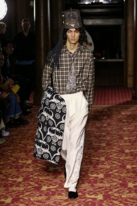 Edward Crutchley LFW Men's Fall 2020, photographed in London on 04 January 2020