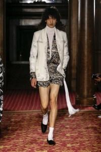 Edward Crutchley LFW Men's Fall 2020, photographed in London on 04 January 2020