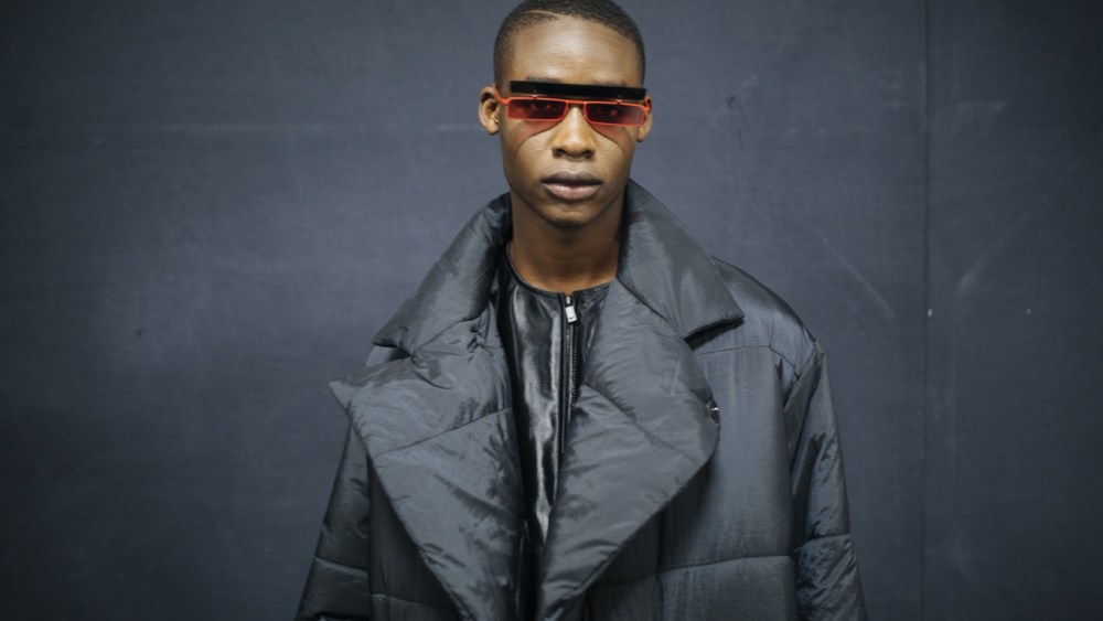 Backstage at Emporio Armani Men's Fall 2020