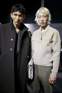 Backstage at Ermenegildo Zegna Men's Fall 2020