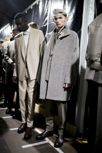 Backstage at Ermenegildo Zegna Men's Fall 2020