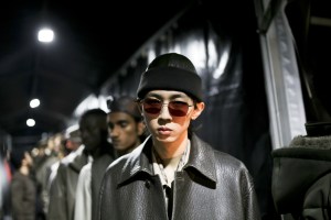 Backstage at Ermenegildo Zegna Men's Fall 2020
