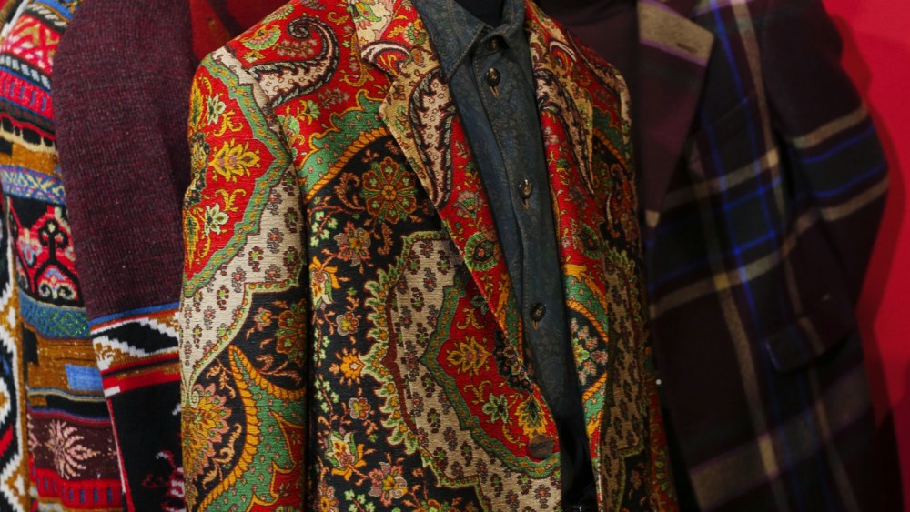 Backstage at Etro Men's Fall 2020