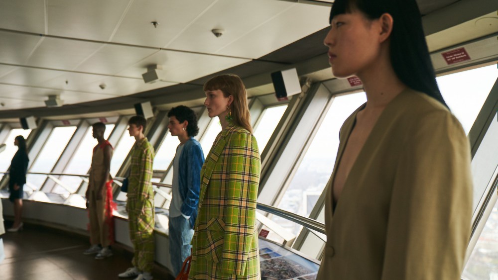 William Fan at Berlin Fashion Week Fall 2020.