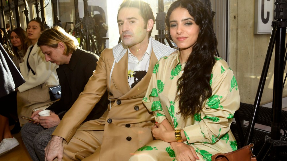 Nicolas Maury and Hafsia Herzi in the front row