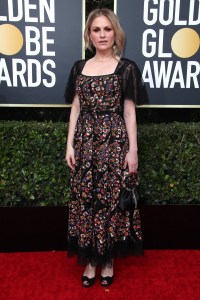 Anna Paquin in Dior Haute Couture, Golden Globes 2020