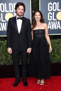 Jason Bateman and Amanda Anka, Golden Globes 2020