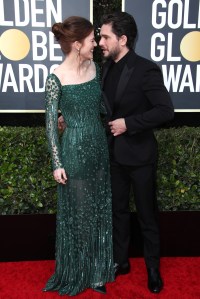 Rose Leslie and Kit Harington, Golden Globes 2020