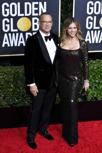 Tom Hanks and Rita Wilson, Golden Globes 2020