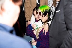 Claudia Sulewski and Billie Eilish
