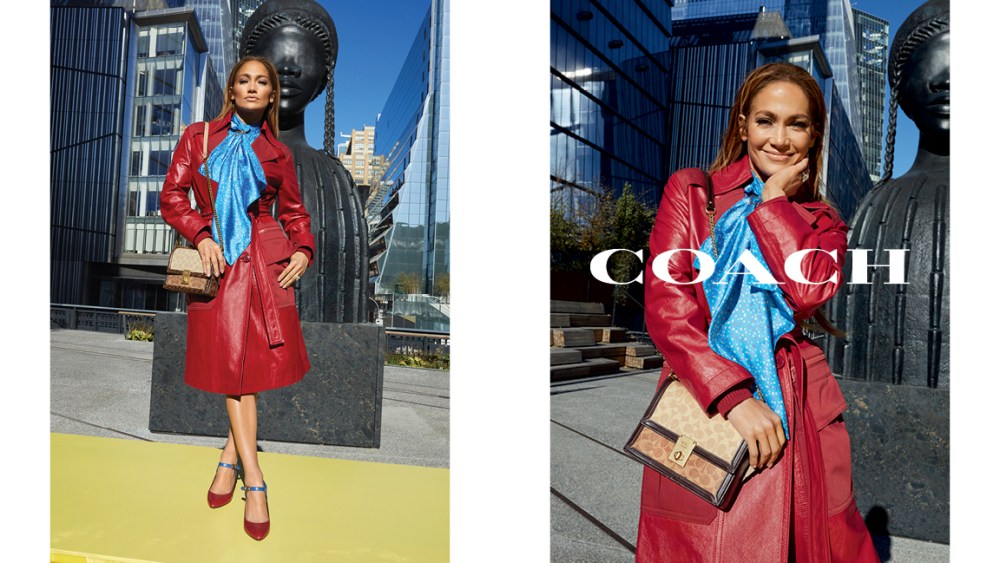 JLo in Coach ads
