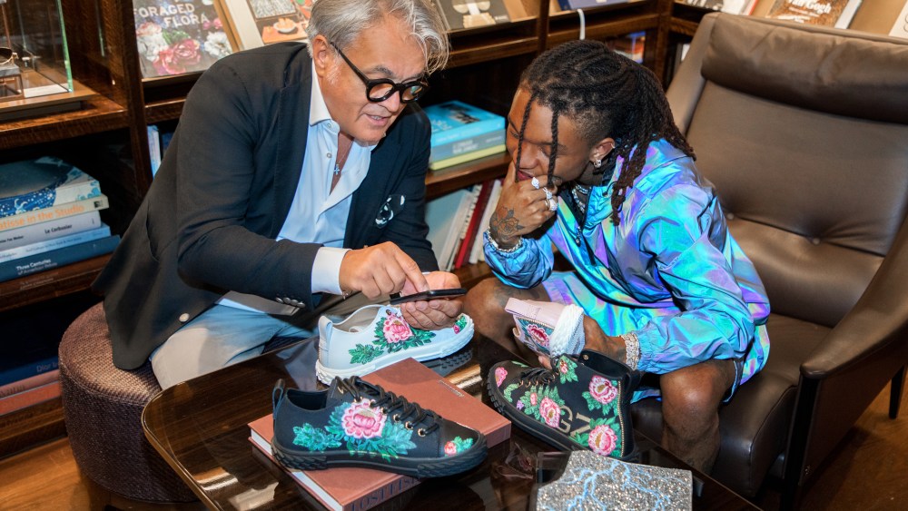 Giuseppe Zanotti and Swae Lee