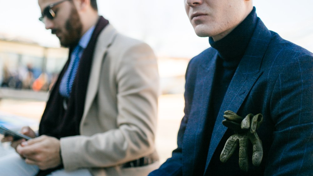 The scene at Pitti Uomo 97th edition