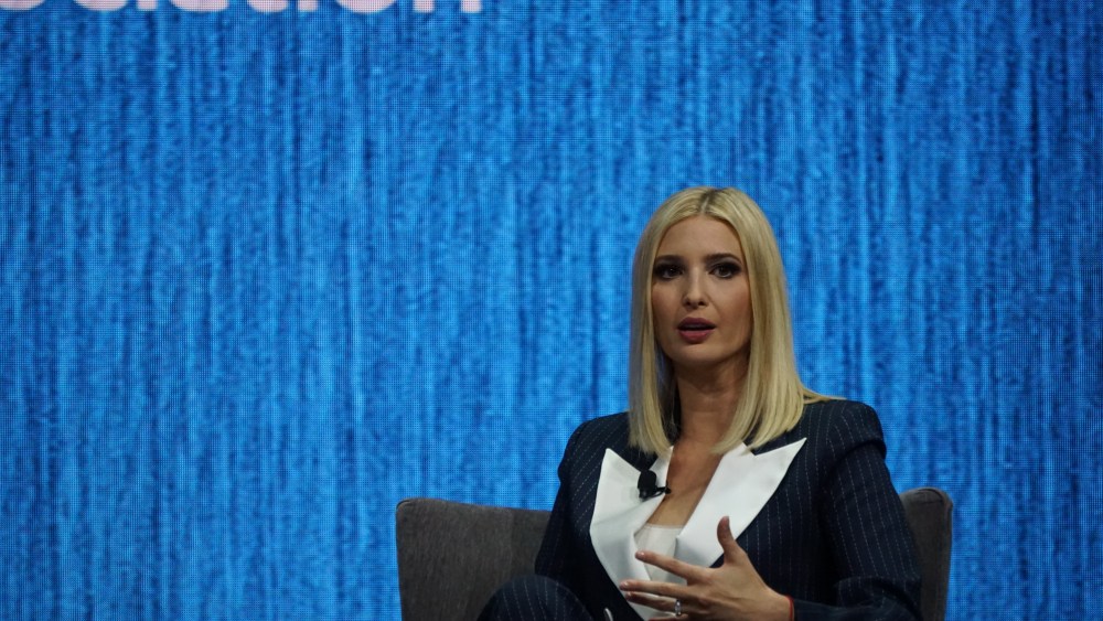 Ivanka Trump at CES in Las Vegas, January 7, 2020