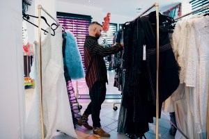 With Brett Alan Nelson at The Residency Experience in West Hollywood, pulling looks for Lizzo to wear to the 2020 Grammy Awards.