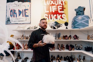 With Brett Alan Nelson at The Residency Experience in West Hollywood, pulling looks for Lizzo to wear to the 2020 Grammy Awards.