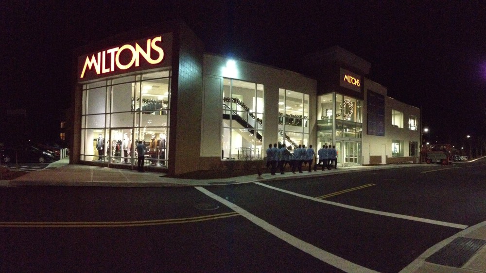 Miltons' Chestnut Hill, Mass., store.