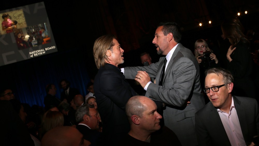 Brad Pitt and Adam Sandler
