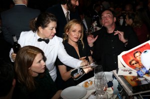 Uma Thurman and Quentin Tarantino