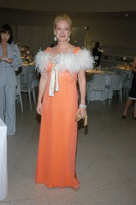 Nina Griscom attends An evening in honor of Azzedine Alaia at the Guggenheim in New York City, 2004.