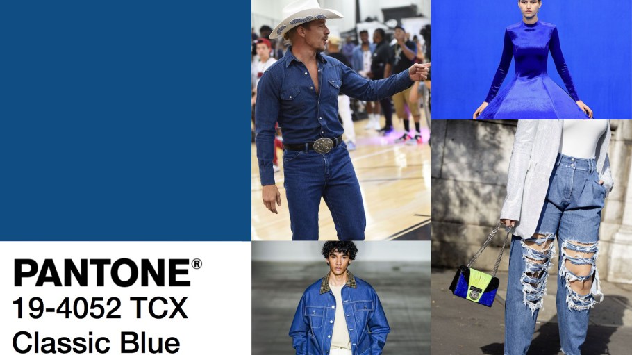 Classic Blue heats up fashion in 2020.