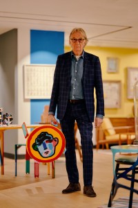 Paul Smith at his Albemarle Street store in London.