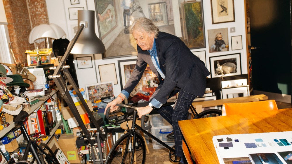 Paul Smith at his studio in London.