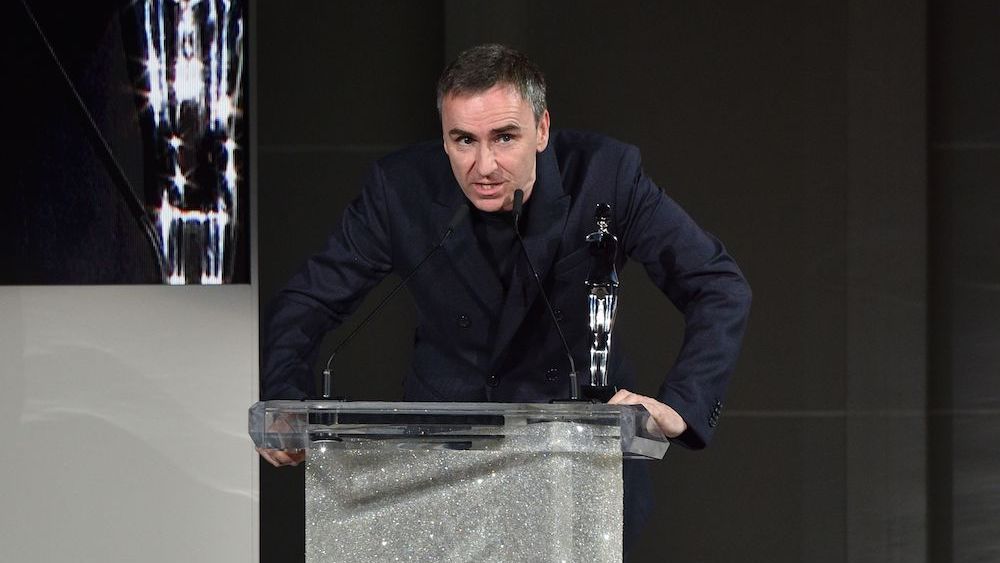 Raf Simons teased a new footwear line, (Runner), that will be inspired by sportswear and feature natural materials like leather and suede