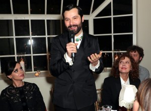 Christina Ricci, Gherardo Felloni and Susan Sarandon