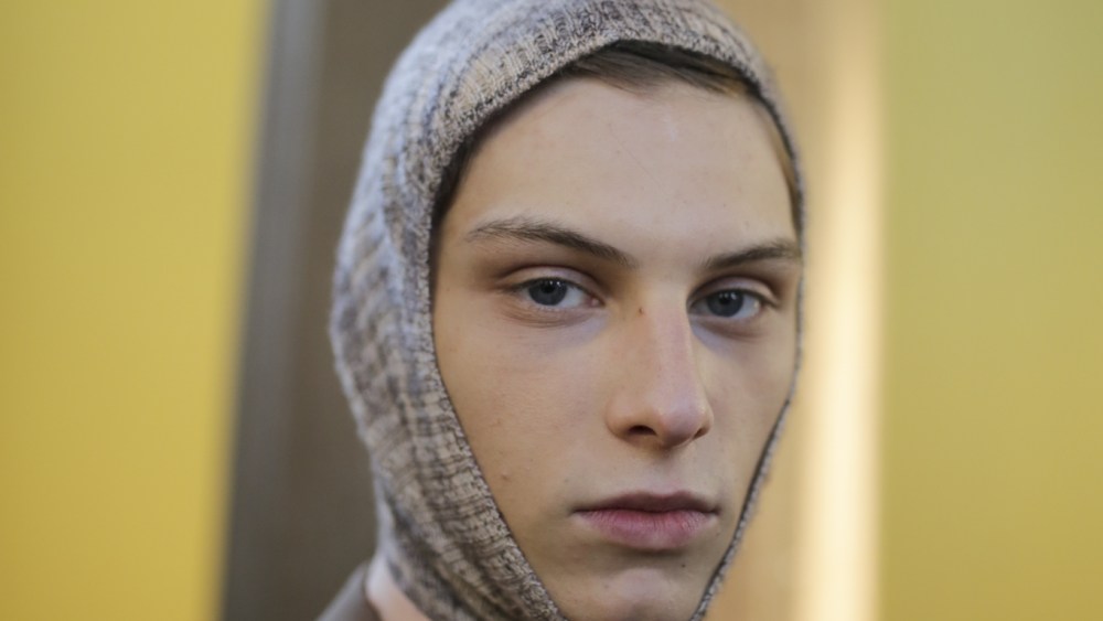 Backstage at Salvatore Ferragamo Men's Fall 2020