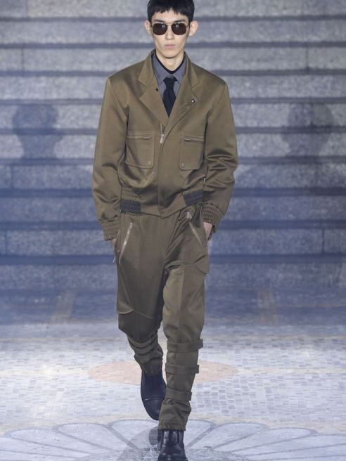 Ermenegildo Zegna captures the refined military trend.