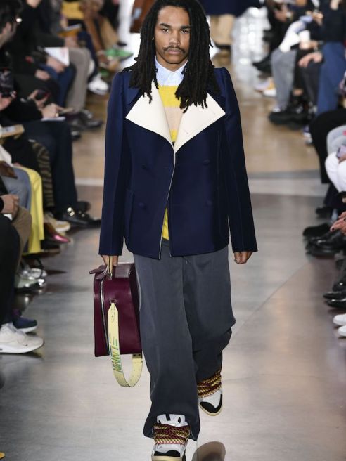 Wide lapels and rugby shirts trend up for Fall/Winter 20-21. Men's wear is getting re-educated in modern tailoring for Fall/Winter 20-21, according to trend forecasting firm WGSN at Project New York.