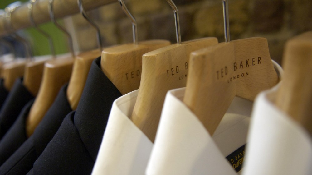 Ted Baker clothes on hangers in one of their stores in London. Picture by:Jason AldenVARIOUS