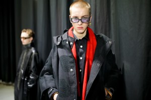 Backstage at Sunnei Men's Fall 2020