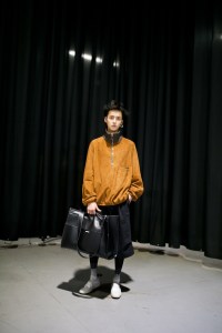 Backstage at Sunnei Men's Fall 2020