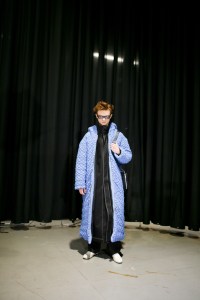 Backstage at Sunnei Men's Fall 2020