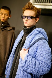 Backstage at Sunnei Men's Fall 2020