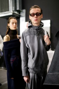 Backstage at Sunnei Men's Fall 2020